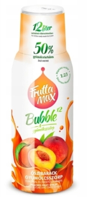 Syrop FruttaMax Brzoskwinia 500 ml
