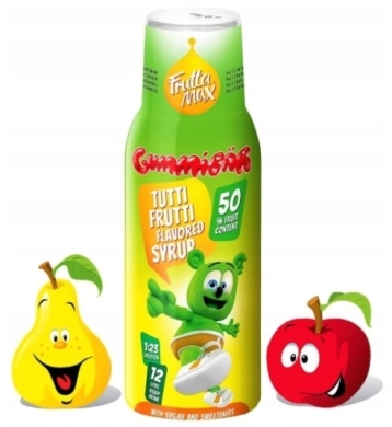 Syrop FruttaMax KIDS Tutti Frutti 500 ml