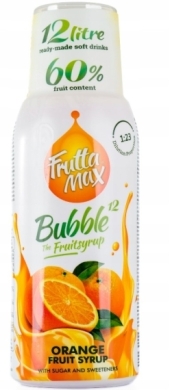 Syrop FruttaMax Pomarańcza 500 ml
