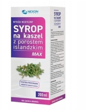 Syrop na kaszel z porostem islandzkim MAX 200 ml
