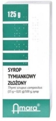 Syrop tymiankowy złożony amara 125 g