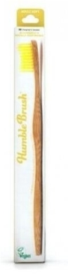 Szczoteczka bambusowa HUMBLE BRUSH żółta soft 1 sztuka