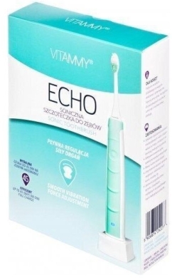 Szczoteczka soniczna VITAMMY Echo dyskretny turkus