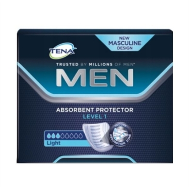 TENA MEN Active Fit Level 1 Wkładki anatomiczne 24 sztuki