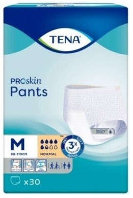 TENA PANTS ProSkin Normal M majtki chłonne 30 sztuk