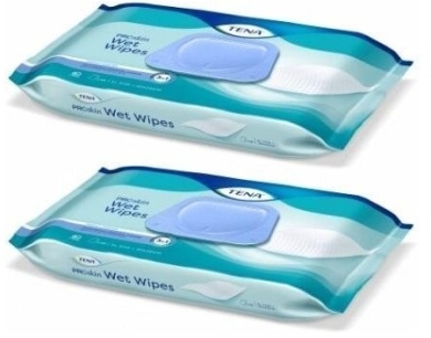 TENA WET WIPES 2x48 szt chusteczki 96 szt