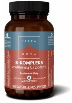 TERRANOVA B-Kompleks z witaminą C 100 kapsułek