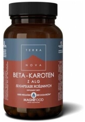 TERRANOVA Beta-Karoten z Alg 50 kapsułek