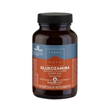 TERRANOVA Glukozamina Boswellia & MSM 50 kapsułek