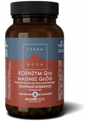 TERRANOVA Koenzym Q10 Magnez Głóg 50 kapsułek