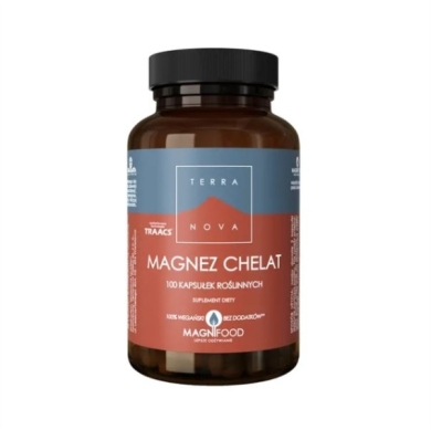 TERRANOVA Magnez Chelat 100 kapsułek