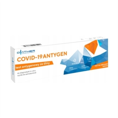 TEST COVID-19 Antygen szybki test (ślina) 1 sztuka