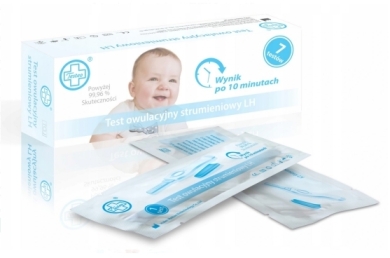 TESTEO Test owulacyjny strumieniowy 7 sztuk