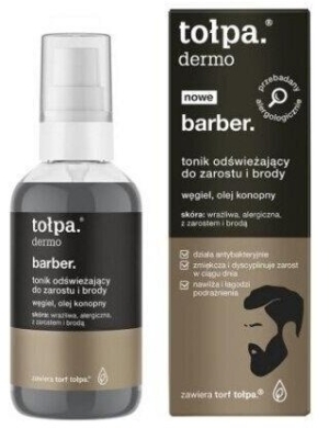 TOŁPA DERMO BARBER Tonik odświeżający do zarostu i brody 75ml