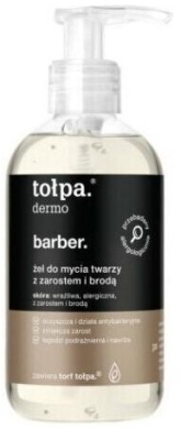 TOŁPA DERMO Barber Żel do mycia twarzy z zarostem i brodą 150ml