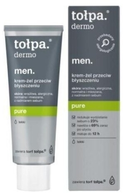 TOŁPA DERMO MEN PURE Krem-żel przeciw błyszczeniu 40ml