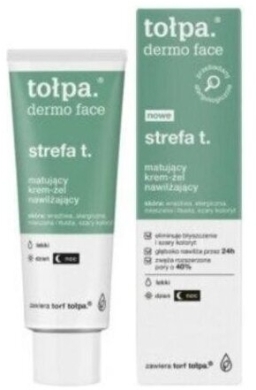 TOŁPA DERMO STREFA T Matujący krem-żel nawilżający 40 ml