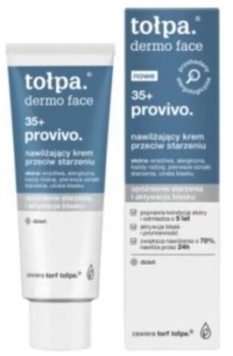 TOŁPA DERMO provivo 35+ Nawilżający krem przeciw starzeniu na dzień 40 ml
