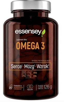TREC Essensey Omega 3 90 kapsułek