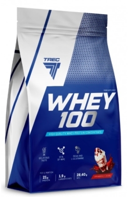 TREC WHEY 100 CHOCOLATE 900g.