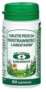 Tabletki przeciw niestrawności Labofarm 90 tabletek
