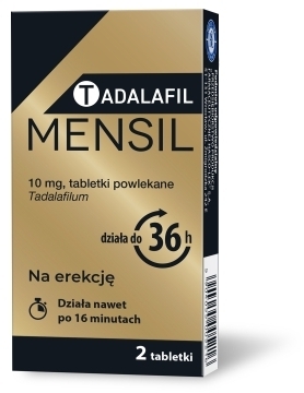Tadalafil Mensil 10 mg 2 tabletki