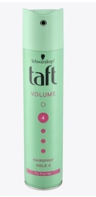 Taft Lakier 4 Volume Ultra zielone 250 ml