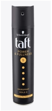 Taft Lakier 5 Power Fullness czarny 250 ml