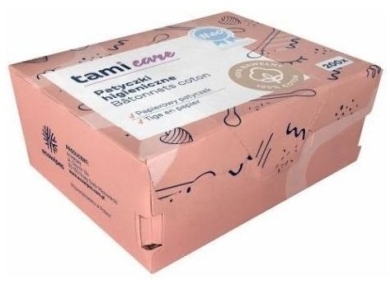 Tami Care Papierowe patyczki higieniczne 200 sztuk