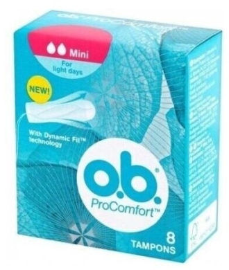 Tampony OB ProComfort Mini 8 sztuk