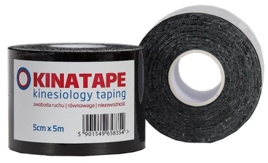 Taśma KINATAPE 5mx5m czarna