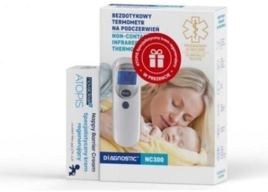 Termometr Diagnostic NC300 + Krem regenerujący ATOPIS