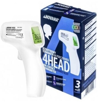 Termometr bezdotykowy Novama 4HEAD 1 sztuka
