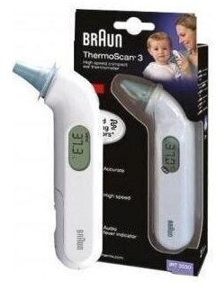 Termometr do ucha Braun  IRT3030 Thermosca