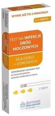 Test Na Infekcje Dróg Moczowych Dla Dzieci i Dorosłych 2 sztuki