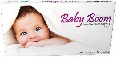 Test ciążowy BABY BOOM kasetowy 1 sztuka