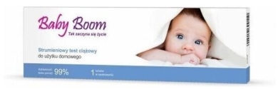 Test ciążowy BABY BOOM strumieniowy 1 sztuka