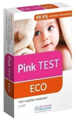 Test ciążowy PINK ECO paskowy 1 szt
