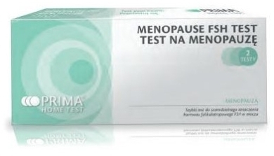 Test na menopauzę oznaczający poziom hormonu FSH TEMOFARM 2 sztuki