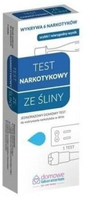 Test narkotykowy ze śliny 1 sztuka