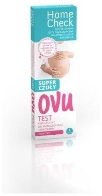Test owulacyjny OVU super czuły paskowy 5 sztuk