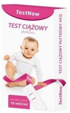 TestNow Test ciążowy płytkowy 1 sztuka