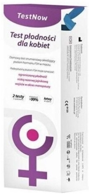 TestNow Test płodności dla kobiet 2 sztuki