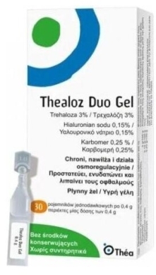 Thealoz Duo Gel UD żel do oczu 30 minimsów