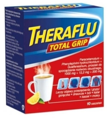 Theraflu Total Grip 10 saszetek