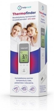 Thermofinder bezdotykowy termometr na podczerwień HFS-1000 Helpmedi
