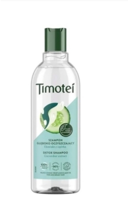 Timotei 2w1 Szampon oczyszczający z odżywką z ogórka 400ml