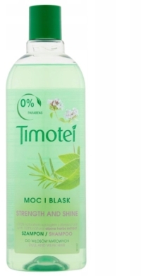 Timotei Szampon wzmacniający do włosów Moc i Blask 400ml