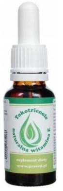 Tokotrienole naturalna witamina E 20 ml