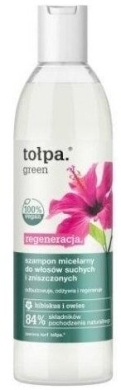 Tołpa Green Regeneracja Szampon Micelarny Do Włosów Suchych i Zniszczonych 300ml